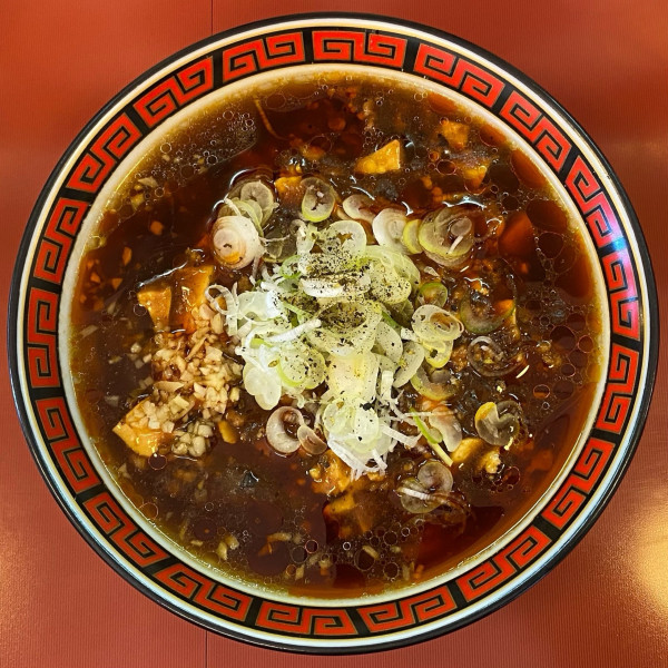 「マーボー麺（麺半分）¥800」@中華そば 華丸の写真