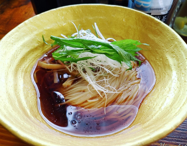 「山椒香る冷やし鶏中華そば（980円）」@中華そば よしかわの写真