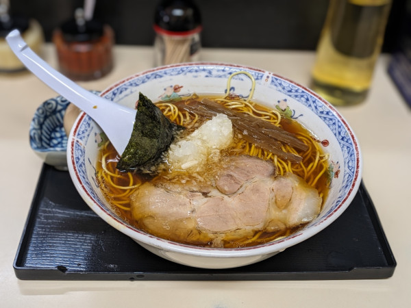 「ラーメン並＋味玉」@タンタンの写真