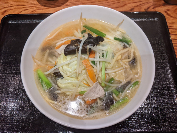 「タンメン：880円」@中華厨房 暖家 神谷町店の写真