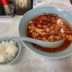 ランチ①(タンタンメンとライス)