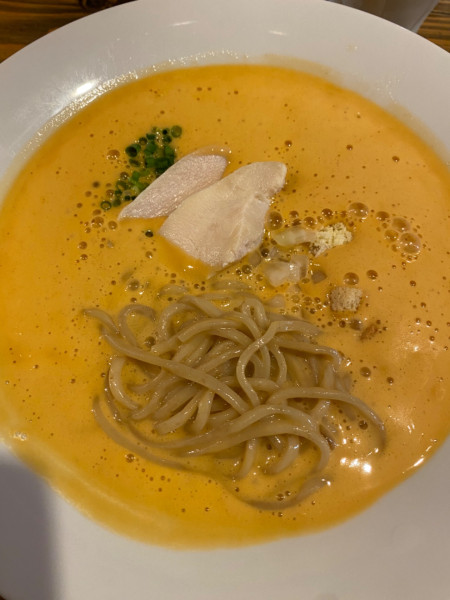 「オマール海老白湯」@麺屋はやぶさの写真