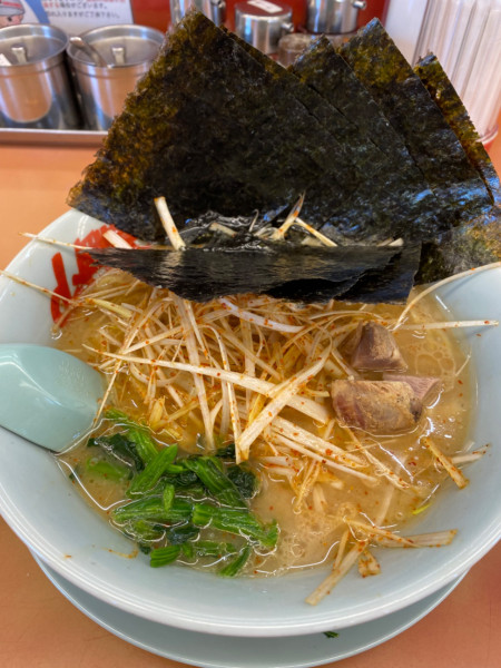 「ピリ辛ネギラーメン」@ラーメン山岡家 相模原店の写真