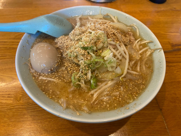 「元祖味噌らーめん、味玉(1130円)」@えぞっ子 蔦江の写真