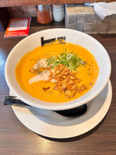 「【限定】エビクリームミソらぁめん」@らぁめん トリカヂ イッパイの写真