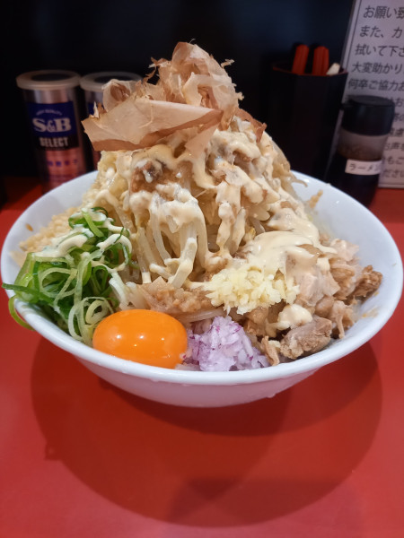 「冷やしませそば小200g￥1000」@用心棒 市ヶ谷飯田橋の写真