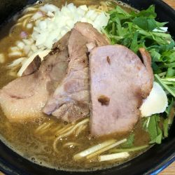 濃厚煮干ラーメン大盛