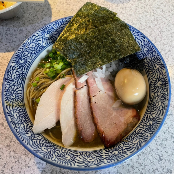 「特製濃厚煮干ラーメン+破壊的メンマ飯」@破壊的イノベーションの写真
