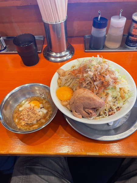 「大汁なし」@麺屋穴場の写真