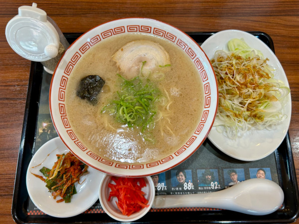 「博多ラーメン健太(830¥)」@らあめん花月嵐 西那須野店の写真