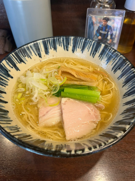 「塩煮干ラーメン&半カレーセット」@GANCON NOODLEの写真