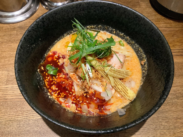 「【期間限定】濃厚冷やし担々麺」@中華そば 麺壁九年 本店の写真