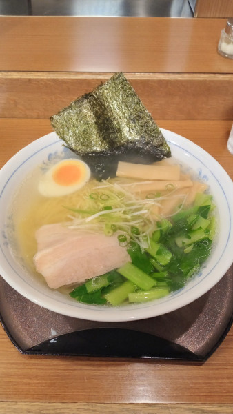 「塩ラーメン 740円」@麺屋 いなせの写真