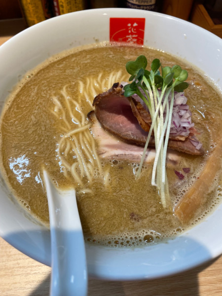 「煮干し中華そば」@煮干中華そば ハナアオイの写真