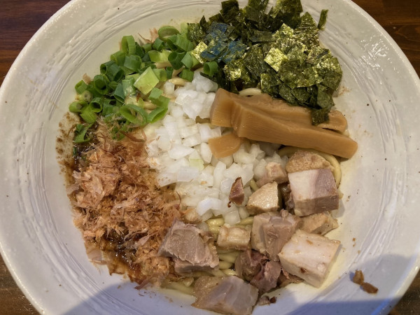 「まぜそば 900円」@四代目むじゃきの写真