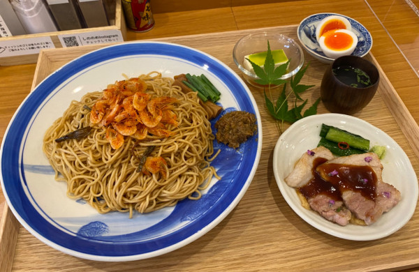 「[限定] 桜エビの和えそば¥1650＆塩たまご¥100」@しののめヌードルの写真