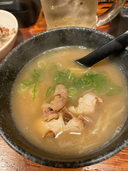 「とり白湯めん」@鳥貴族 武蔵境店の写真