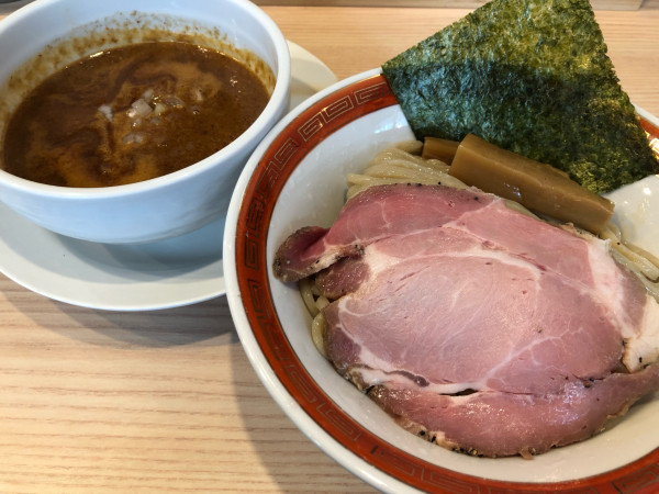 「濃魚つけ麺 辛うま」@オリオン食堂の写真