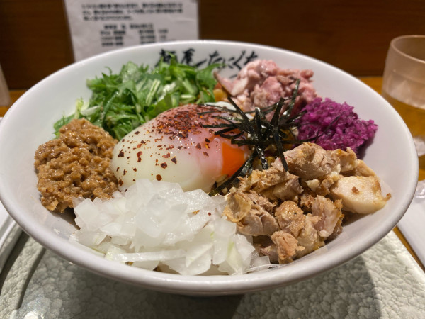 「汁なし担担麺」@麺屋 たにぐちの写真