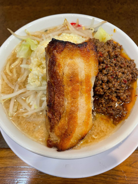 「男気味噌」@らーめんまるはち 大垣店の写真