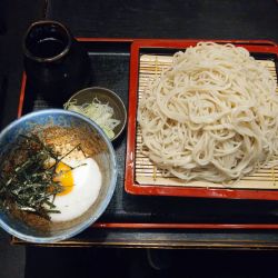 山芋納豆そば（1,050円）