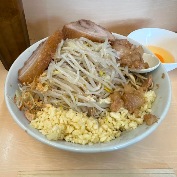 「汁なし」@自家製ラーメン 大者の写真