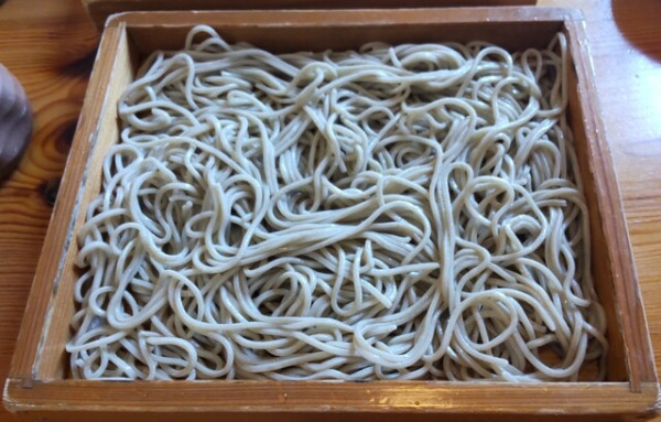 「十割板そば並850円×2」@愛庵の写真