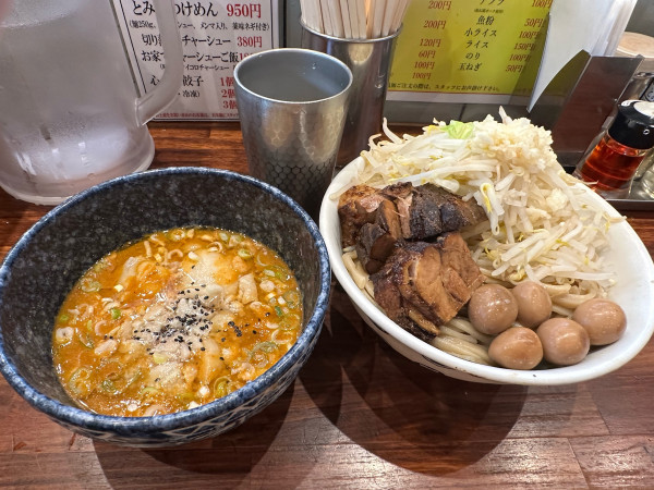「味噌つけ麺」@雷 北松戸本店の写真