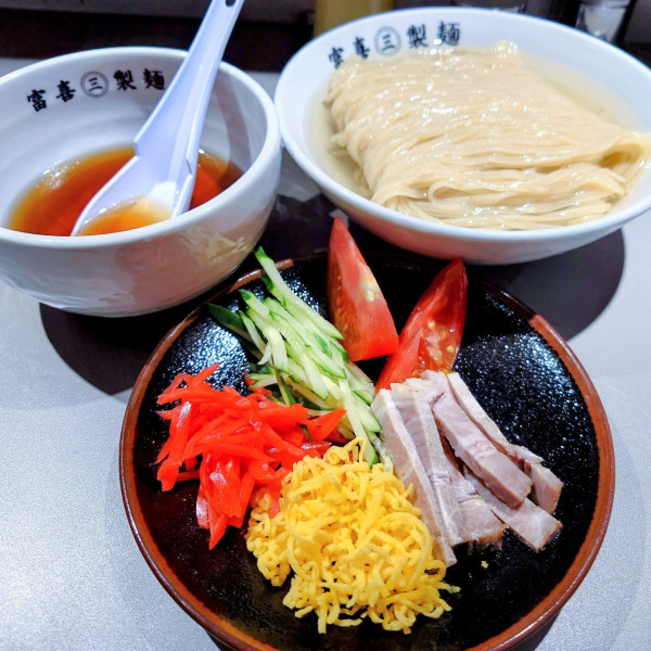 「冷やし中華」@富喜製麺研究所 六本木店の写真