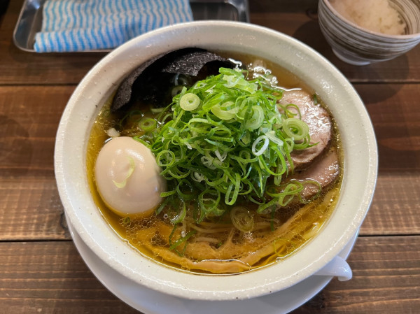 「特製しお（九条ねぎTP）」@日日是麺日の写真