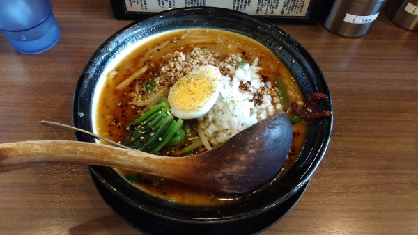 「味噌担々麺」@味噌ラーメン専門店 日月堂 ビーンズ戸田店の写真
