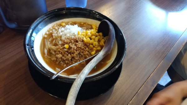 「味噌ラーメン」@味噌ラーメン専門店 日月堂 ビーンズ戸田店の写真