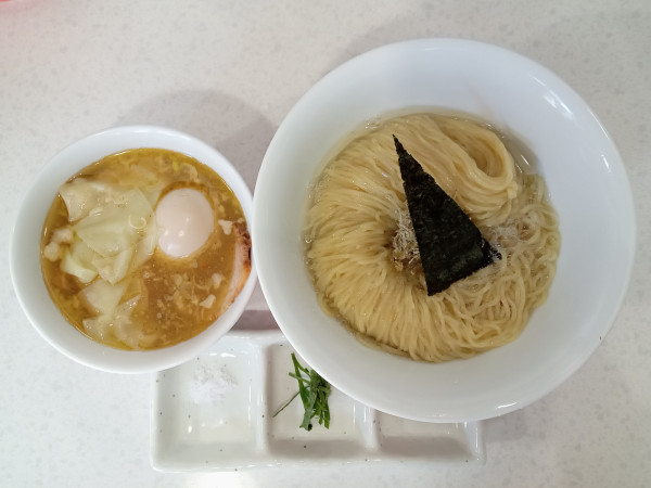 「特製昆布水つけ麺（塩）」@ラーメン星印の写真