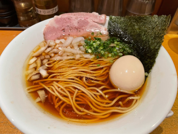 「味玉淡麗中華そば」@麺屋 まほろ芭の写真