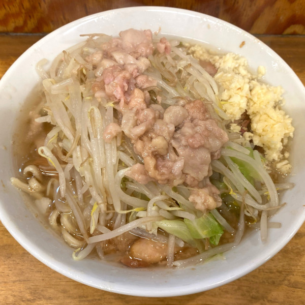 「小豚ラーメン 1,000円」@ラーメン二郎 前橋千代田町店の写真