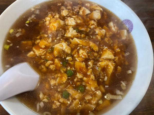 「麻婆ラーメン(辛く)：830円」@中華 五十番の写真