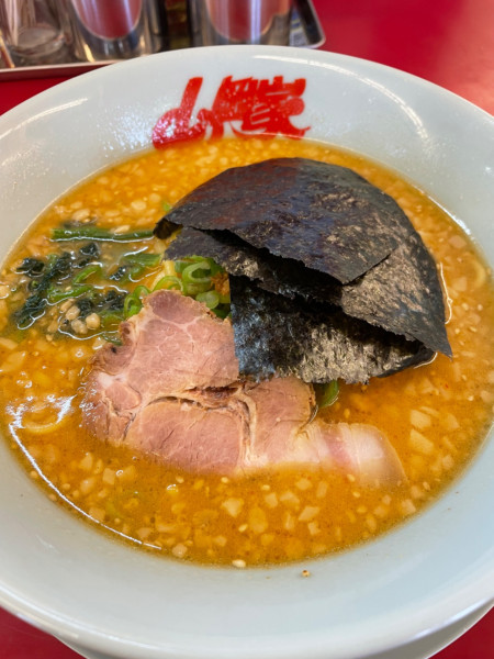 「特製味噌+背脂変更」@山岡家 狭山店の写真