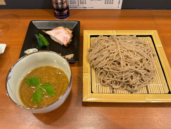 「【春限定】のどぐろつけそば（醤油）」@自家製手もみ麺 鈴ノ木の写真