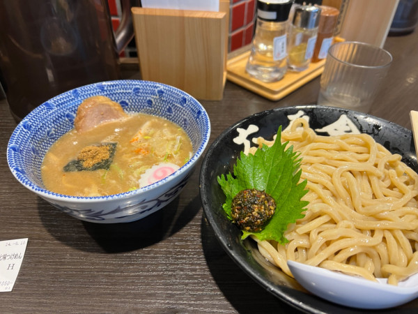 「生七味つけめん」@六厘舎 上野店の写真