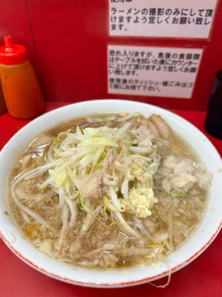 「小ラーメン　900円」@ラーメン二郎 京急川崎店の写真