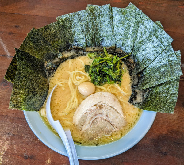 「ラーメン(醤油)大盛り」@上三川魂心家の写真