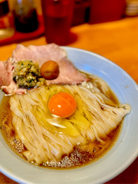 「冷やし昆布水らーめん850円」@豚骨らーめん れんの写真