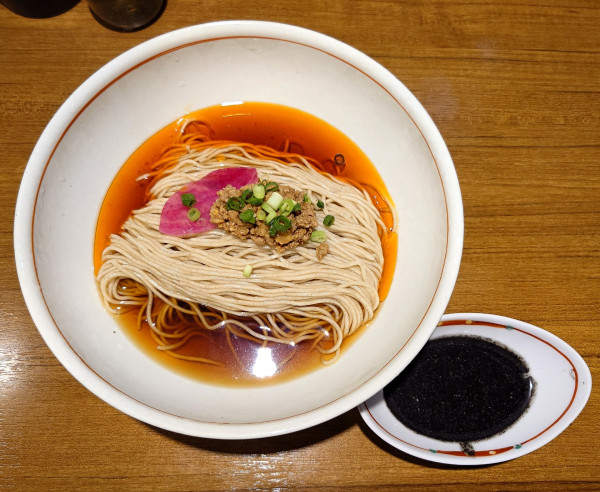 「【限定】メジカ節を使った冷やしそば(980円)」@寿製麺よしかわ 川越店の写真