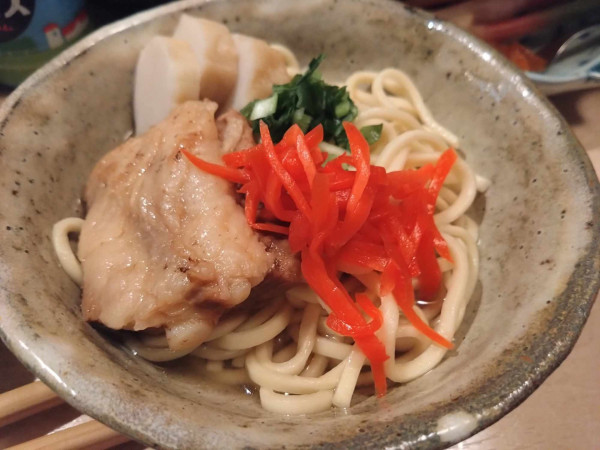 「沖縄そば（限定品）」@SAKE Bar 蓮の写真