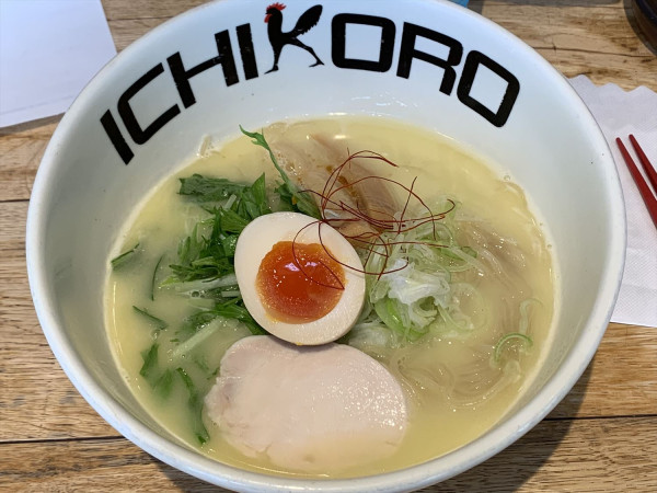 「純鶏そば」@鶏そば十番 156 ICHIKORO トリエ京王調布店の写真