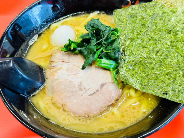 「らーめん 並 390円 ※オープン記念価格」@せい家 錦糸町店の写真