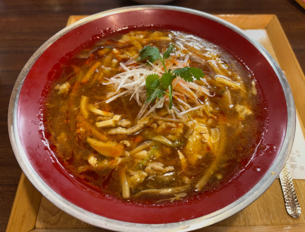 「酸辣湯麺   大盛」@三宝亭 与野本町店の写真