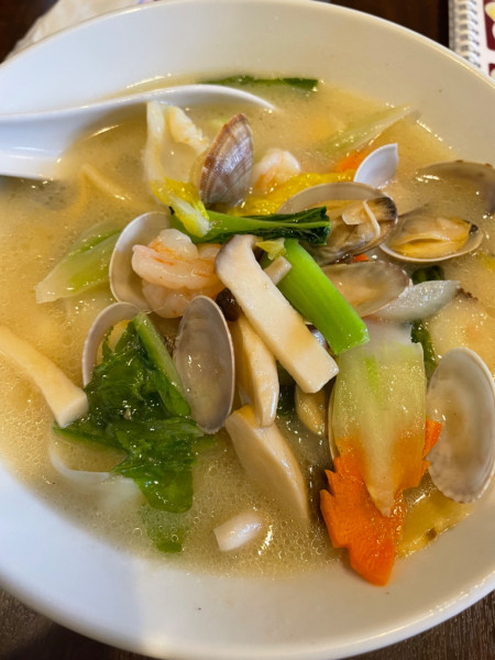 「海鮮刀削麺」@龍上海の写真