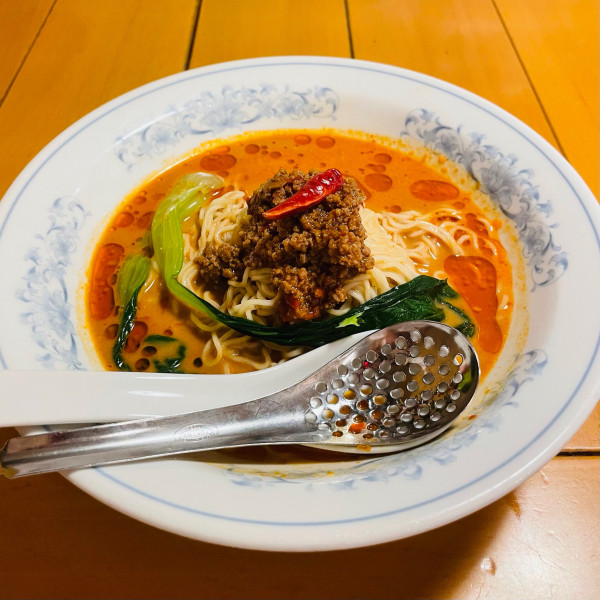 「冷しタンタン麺（期間限定）」@中国ラーメン 揚州商人 横浜スタジアム前店の写真