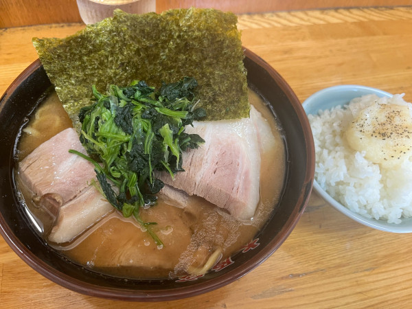 「チャーシューメン　小ライス ¥1,300」@横浜家系ラーメン 大原家の写真